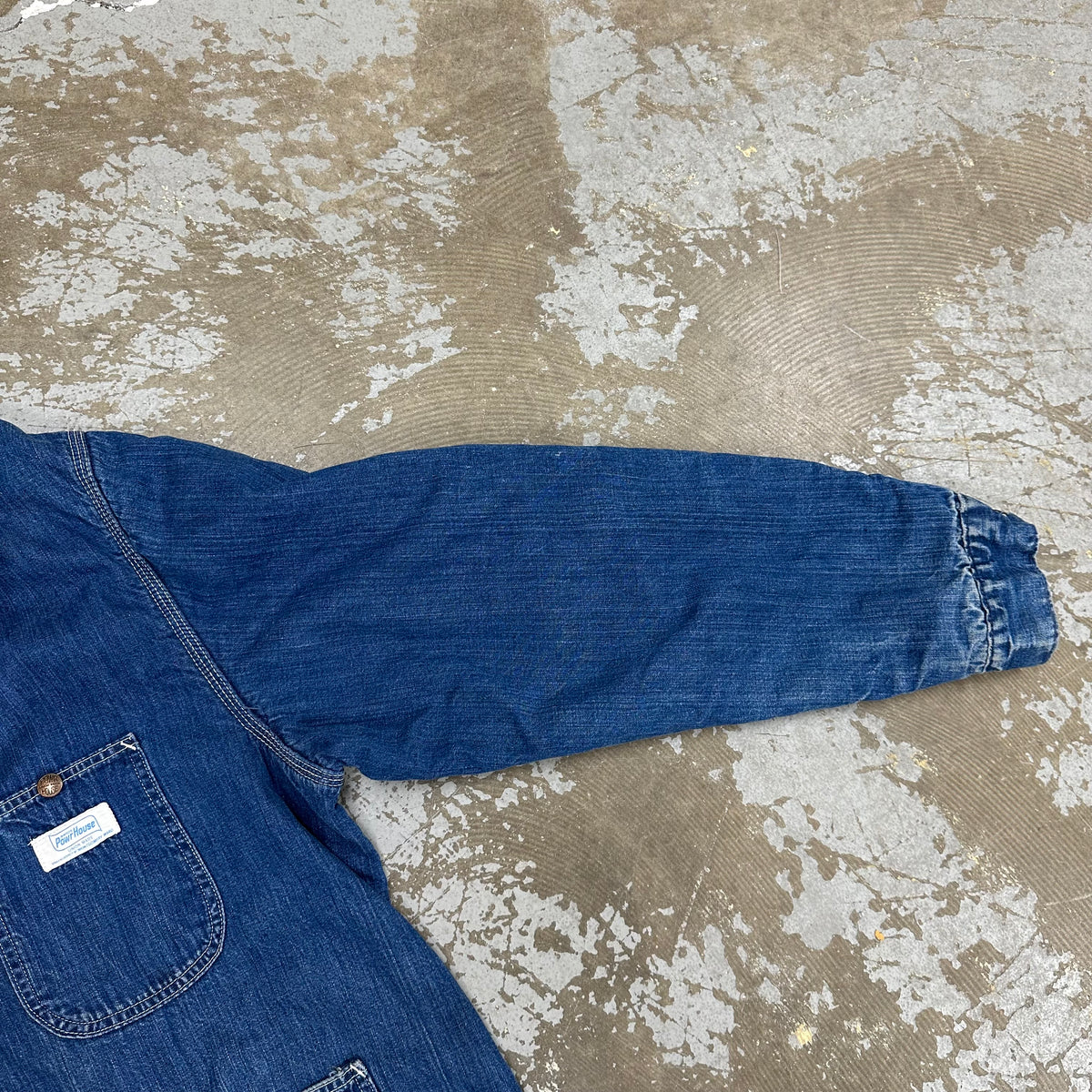 1960’s Montgomery Ward PowrHouse Blanket Lined Denim Chore Jacket