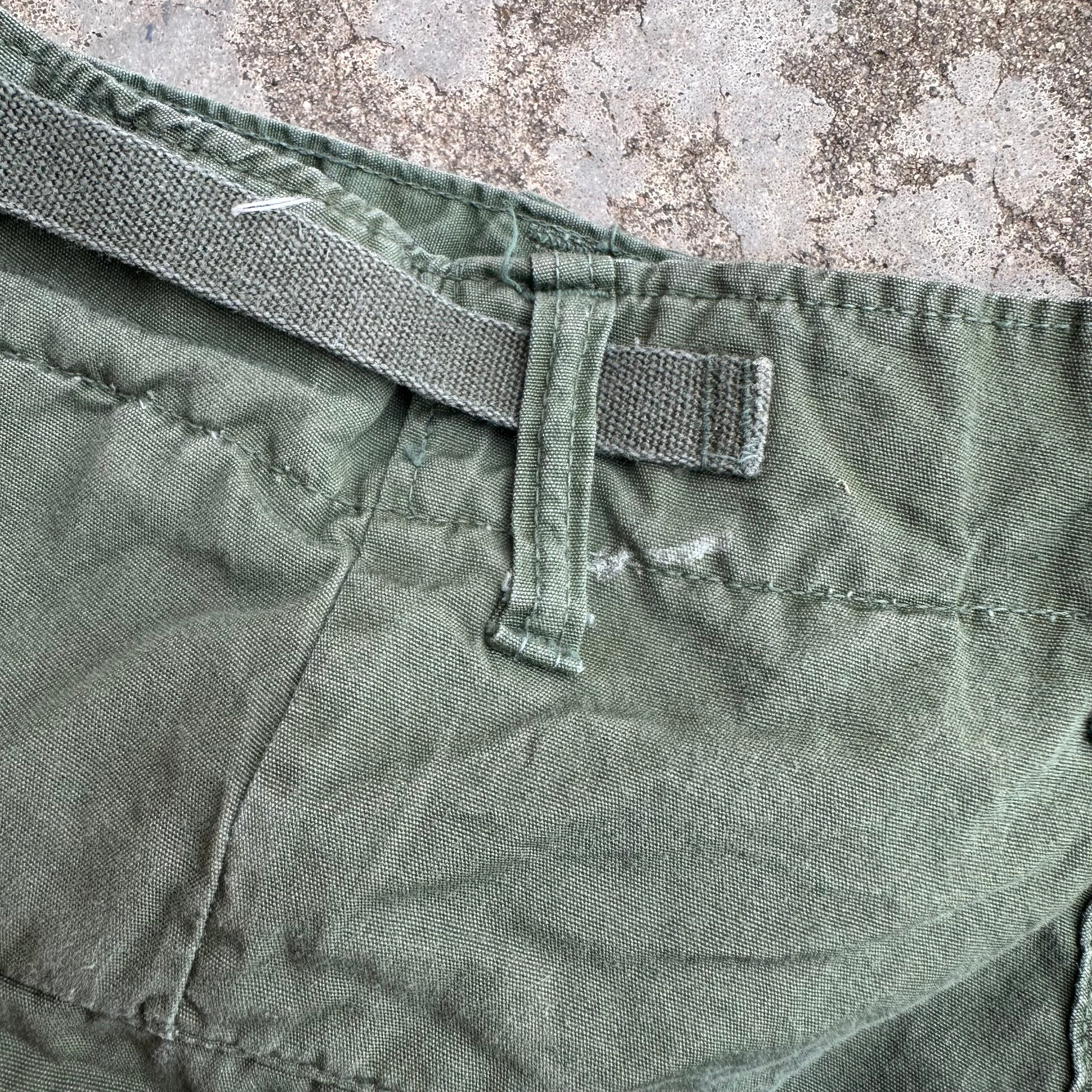 1960’s Vietnam War Poplin Jungle Pants Small Long