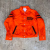 1980’s Orange Nylon Philippine Military Souvenir Jacket XS