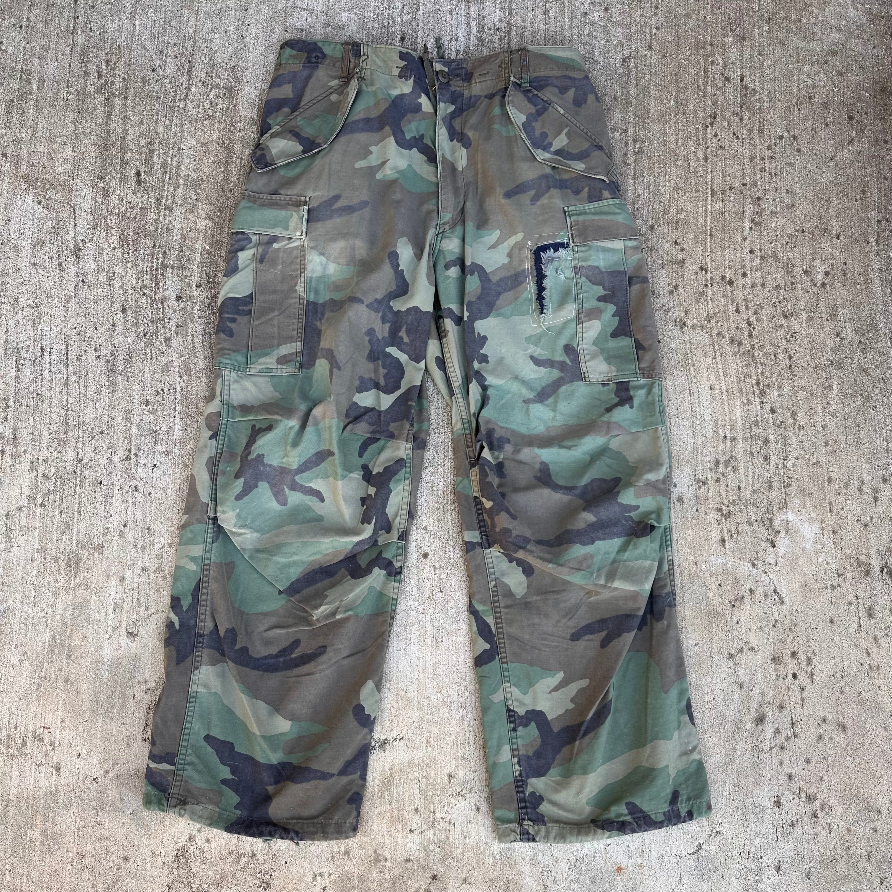 1980's Woodland Camo M-65 Field Pants Medium Regular – Little Chum
