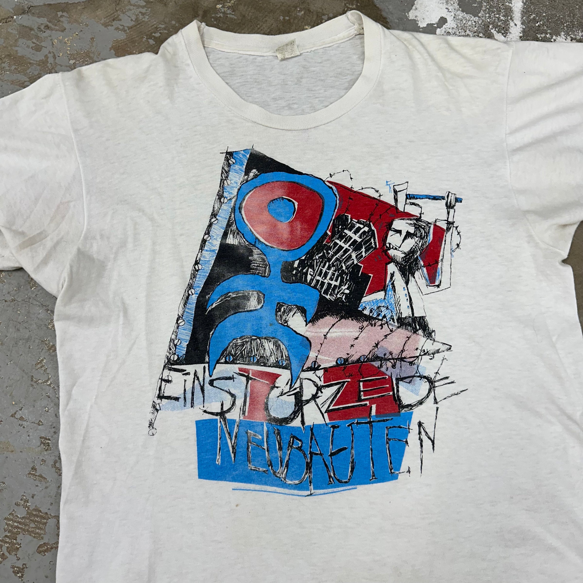 1980’s Einsturzende Neubauten Band T-Shirt Medium