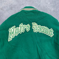 1960’s Notre Dame Wool Varsity Jacket Large