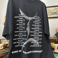 2002 Immortal Sons of Northern Darkness Tour T-Shirt XL
