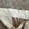 1950’s Reeves Army Twill Cotton Khaki Work Pants 29” Waist