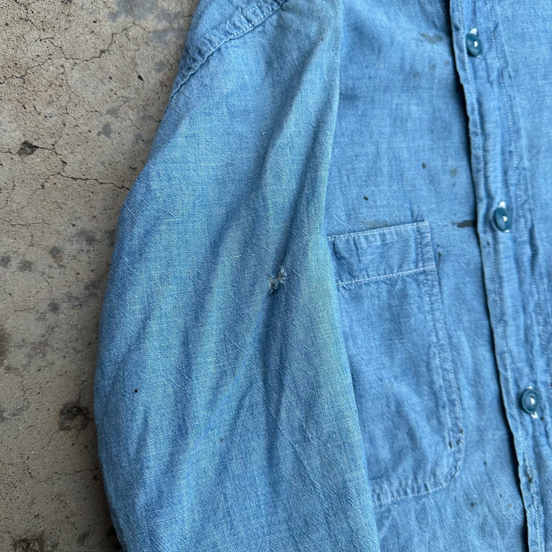 1940’s Stenciled USN Chambray Shirt