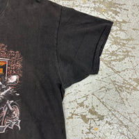 1990’s Harley Davidson Follow Nobody 3D Emblem T-Shirt XL