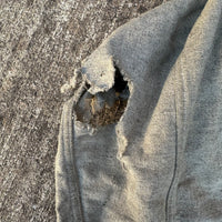 1910’s/20’s Grey Flax Wool Pullover Work Shirt XL