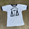 1960’s Delta Tau Delta Fraternity Ringer T-Shirt Small