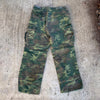 1970’s Vietnam War ERDL Camo Jungle Pants Medium Regular