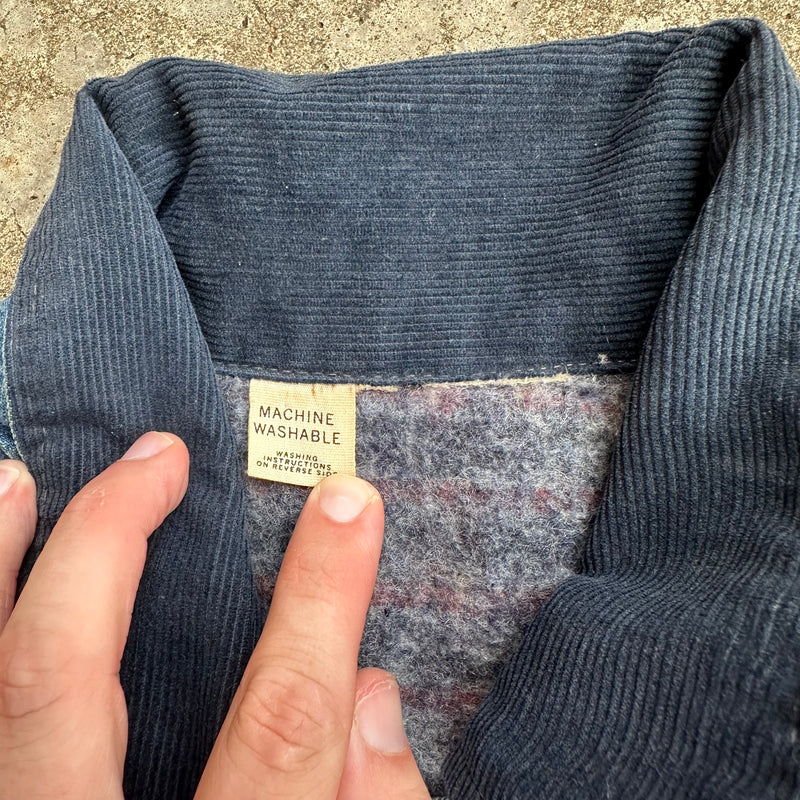 1970’s Blue Bell Blanket Lined Denim Chore Coat Large