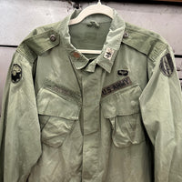 1960’s Vietnam War Modified 3rd Pattern Poplin Jungle Jacket XL Long