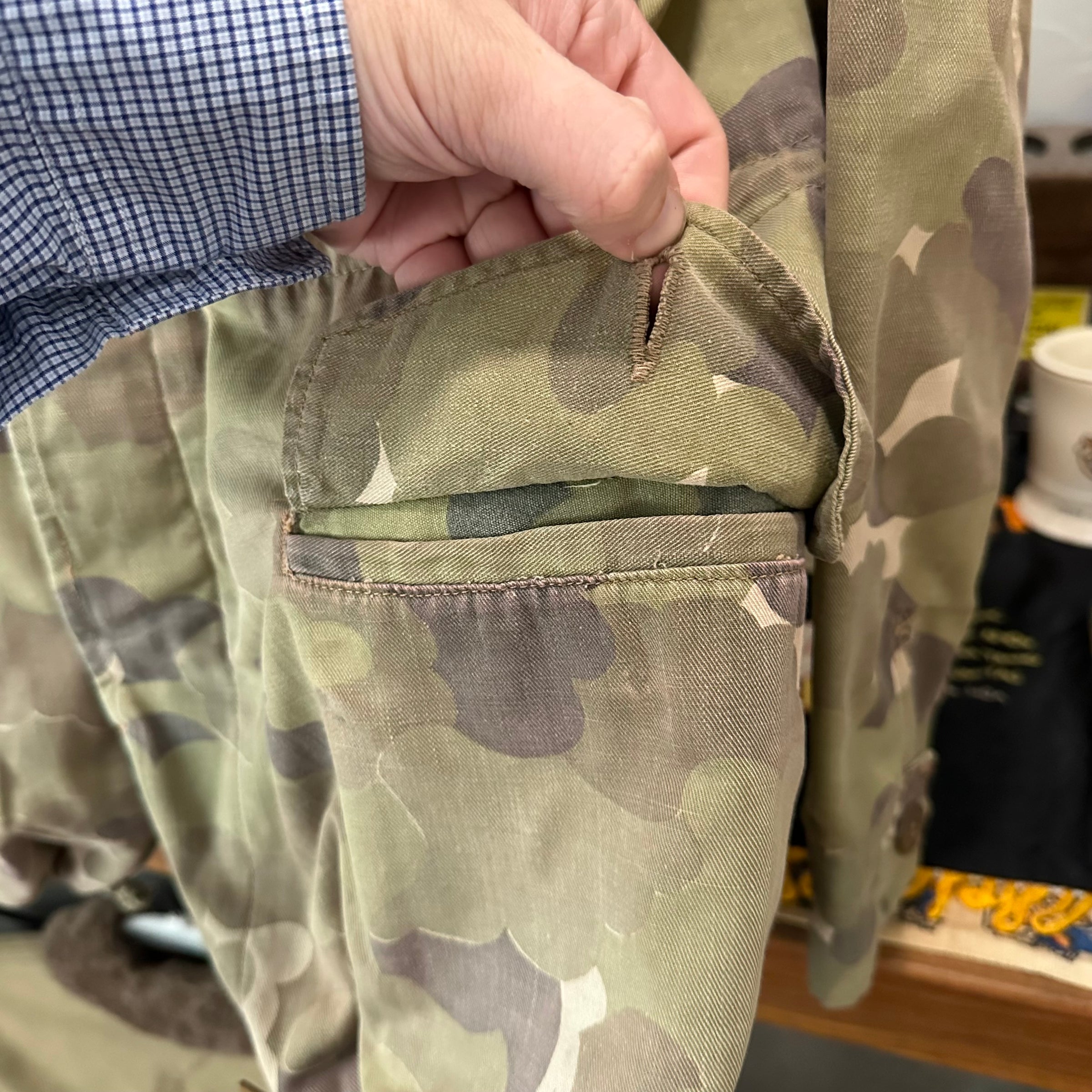 1960’s/70’s Vietnam War ARVN NPFF/CSDC Cloud Camo Field Jacket