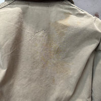 1940’s WWII Patched USN N-4 Deck Jacket  22” Chest