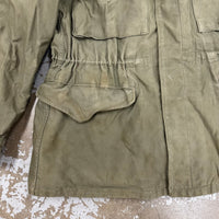 1940’s Patched M-43 Field Jacket Size 38R