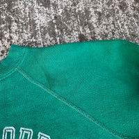 1960’s Camp Bobbin Hollow Flock Print Crewneck Sweatshirt