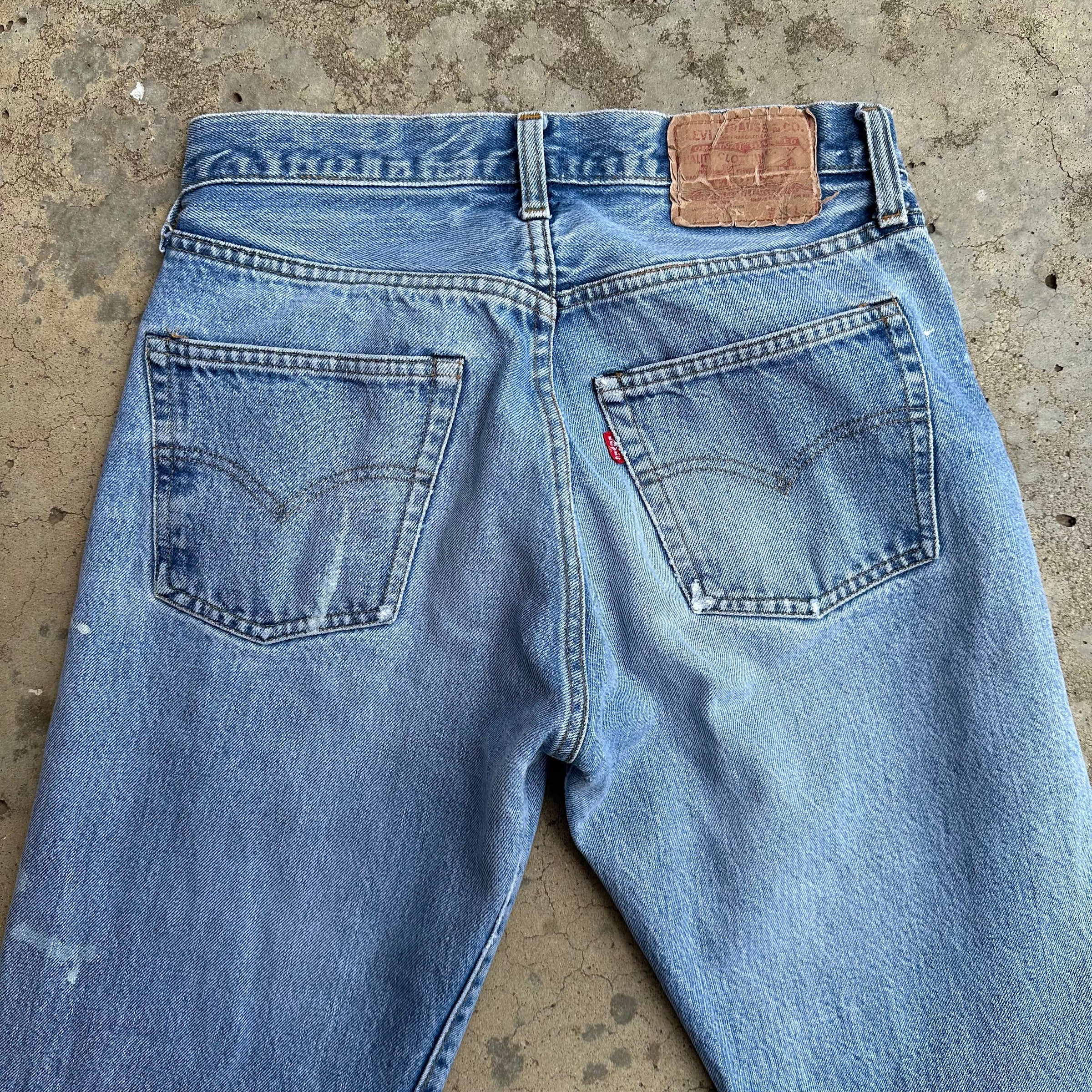 1980’s Levi’s 501 Selvedge Denim Jeans 29” Waist