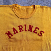 1950’s/60’s Marines Rayon Knit T-Shirt Large