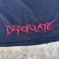 2002 Vile “Depopulate” Album T-Shirt XL