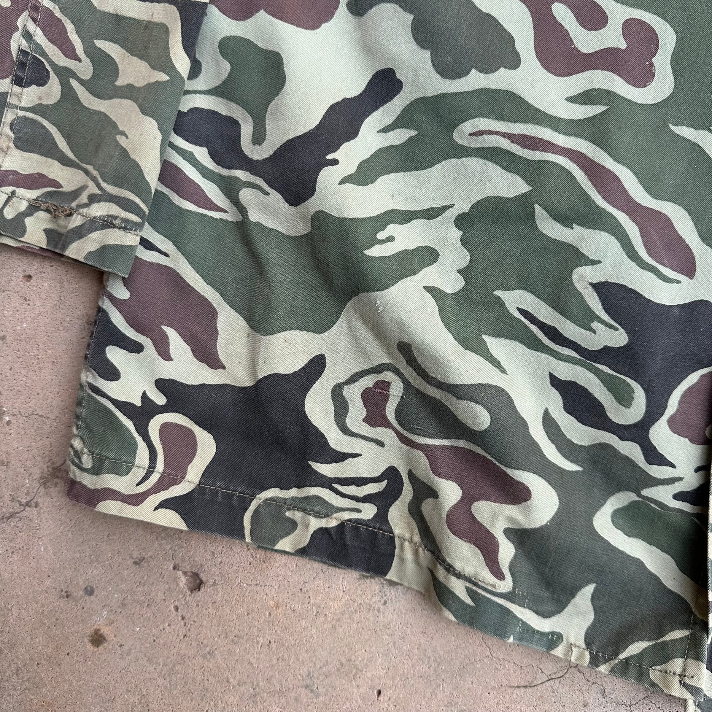 1970’s Korean Army Special Forces Noodle Camo Jacket