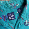 1990’s Gap Cotton Fishing Pattern Shirt XL