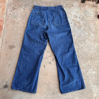 1940’s/50’s USN Denim Trousers 32” x 30”