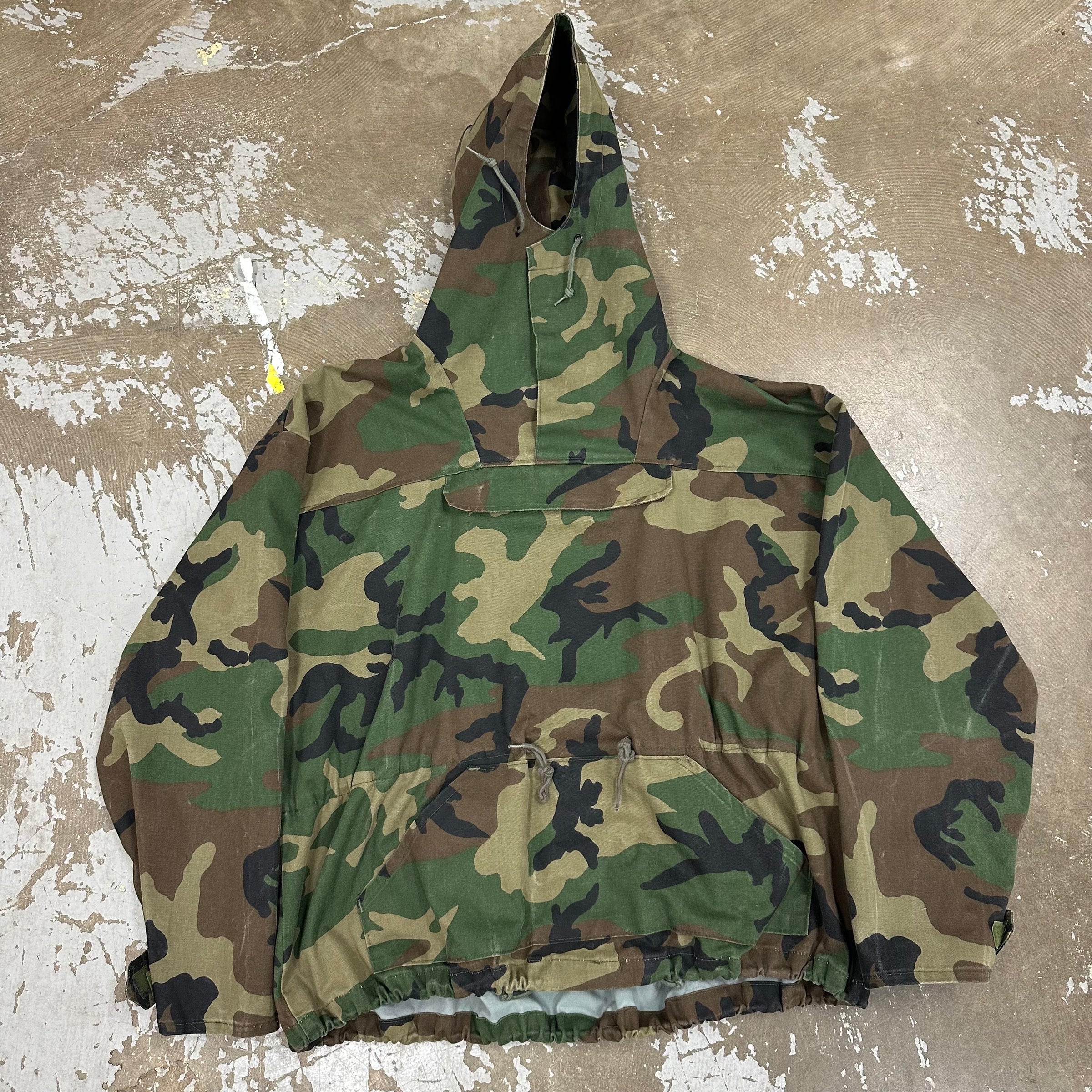 1980’s/90’s M81 Woodland Camo Anorak Parka XXL