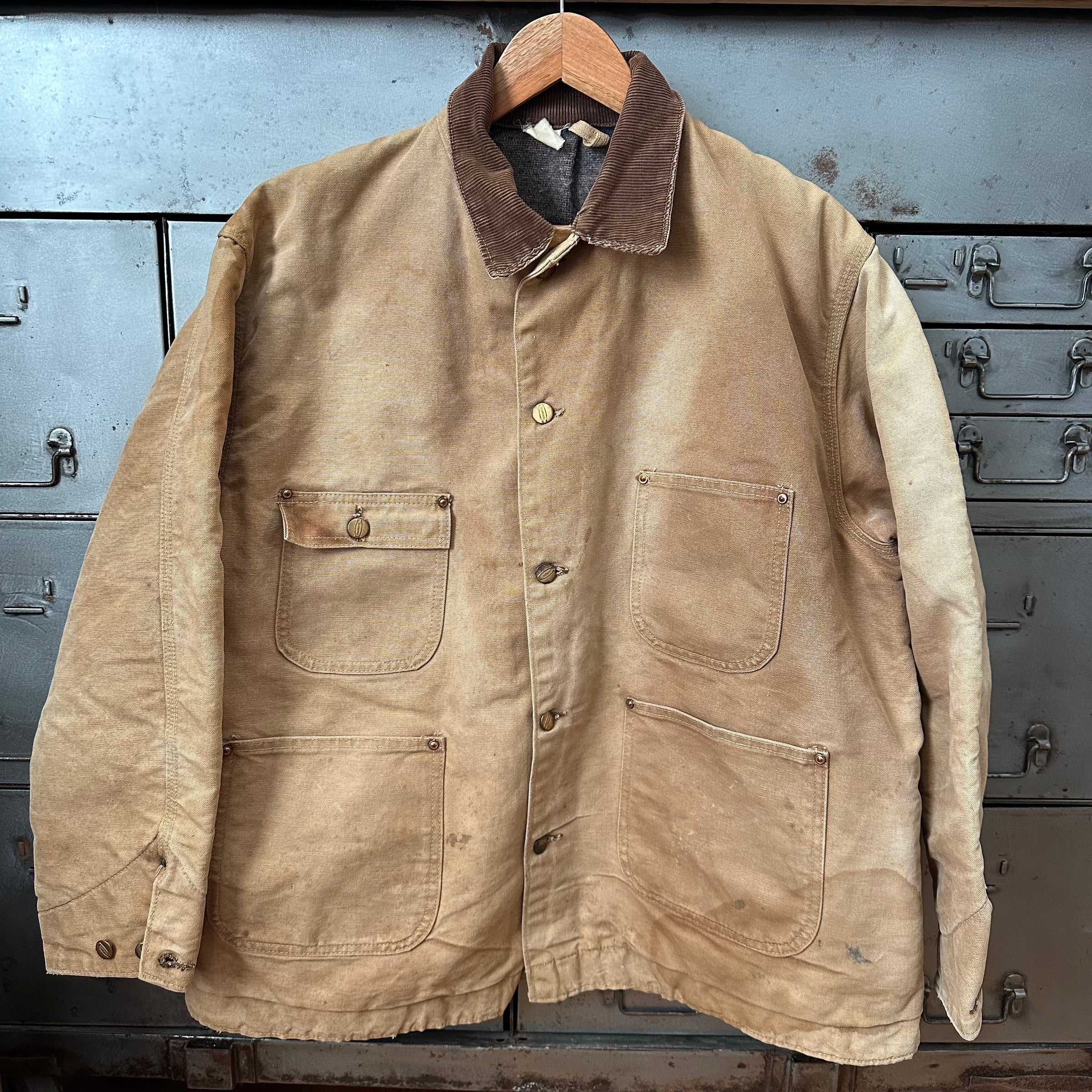 1960’s Carhartt Blanket Lined Duck Canvas Chore Coat