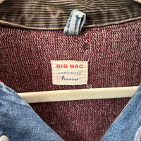 1960’s Penney’s Big Mac Blanket Lined Denim Chore Jacket 25” Chest