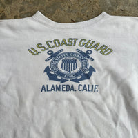 1950’s US Coast Guard Water Print Crewneck Sweatshirt 22” Chest