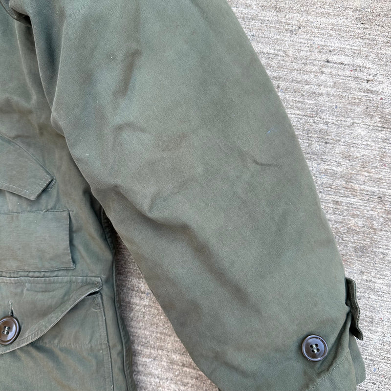 1940’s WWII M-1945 Overcoat Parka with Liner Medium