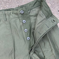 1960’s Deadstock OG-107 Fatigue Pants 31” Waist