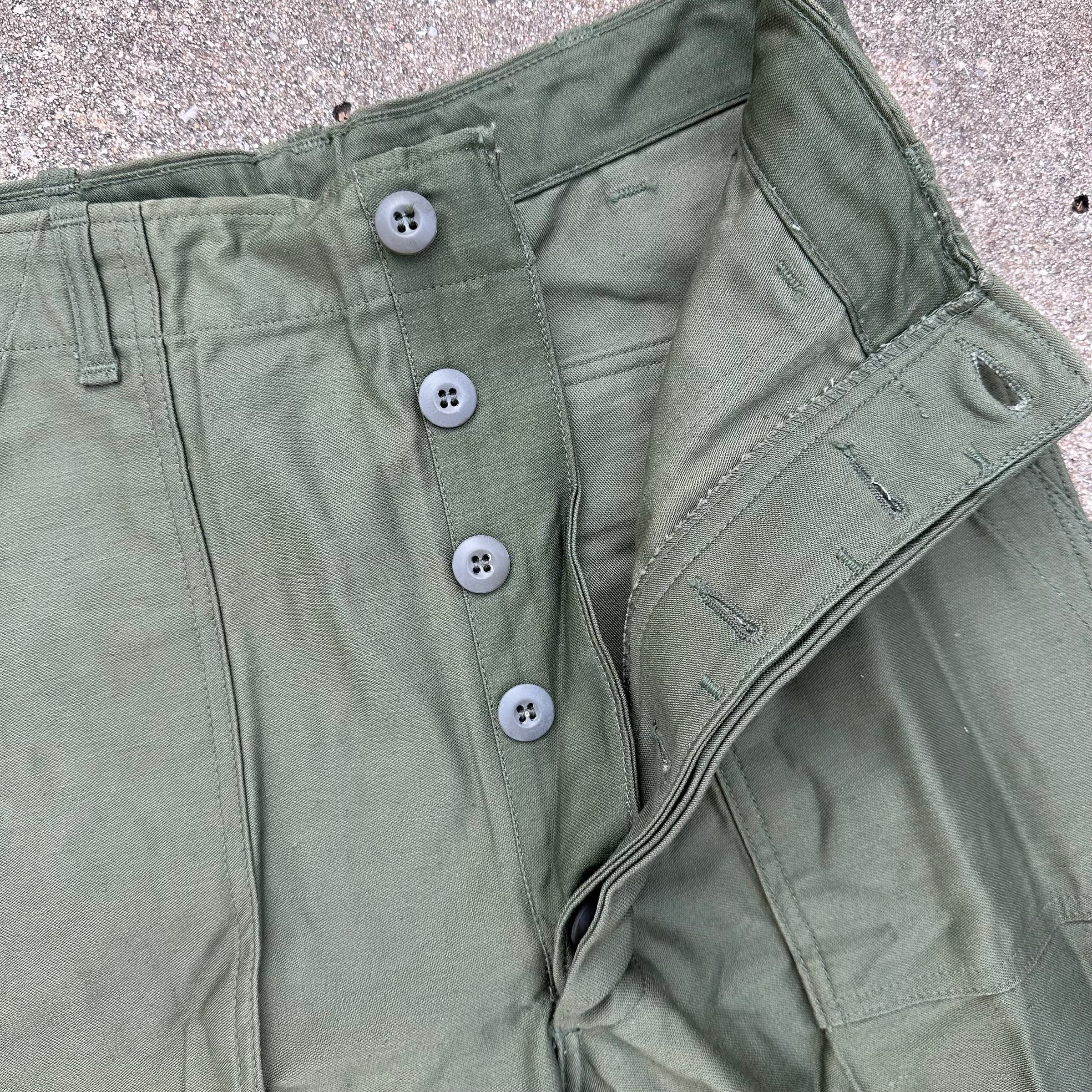 1960’s Deadstock OG-107 Fatigue Pants 31” Waist