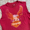 1980’s Harley Davidson Eagle Sleeveless Pocket T-Shirt Medium