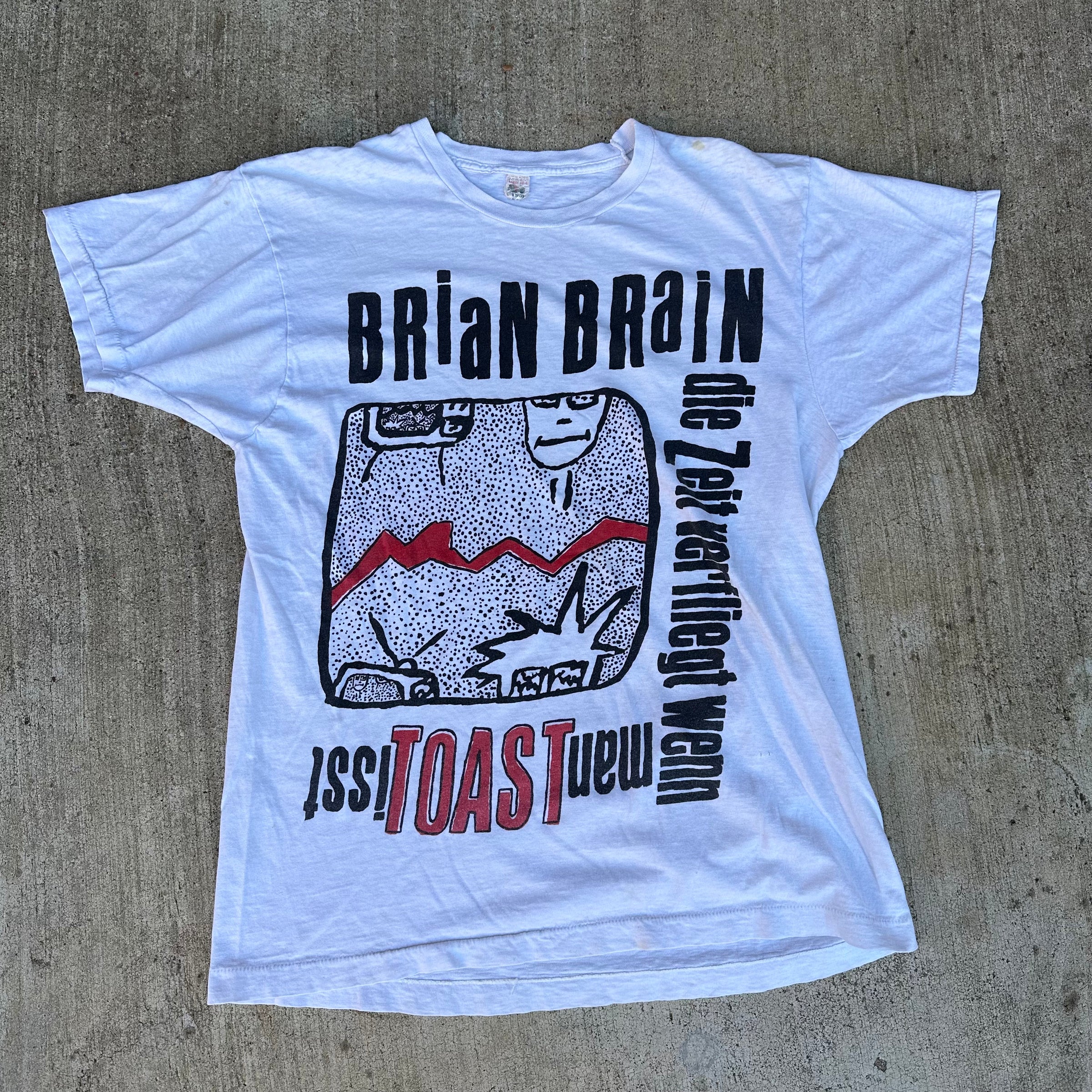 1980’s Brian Brian Martin Atkins Solo Project T-Shirt Large
