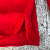 1950’s Penney’s Red Chamois Cotton Flannel Shirt Large