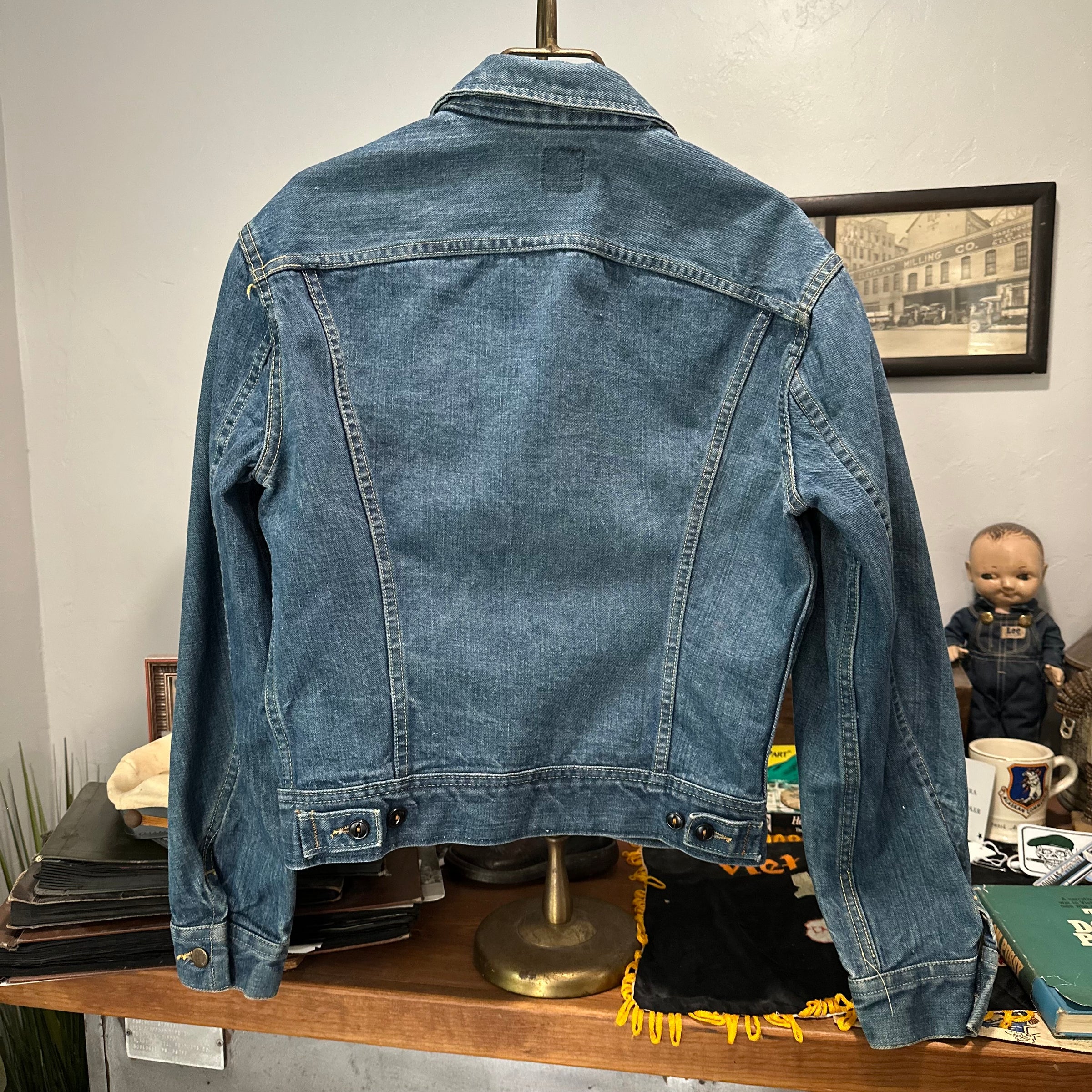 1970’s Patched Lee 101J Denim Jacket