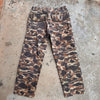 1970’s Carhartt Duck Camo Canvas Pants 32” Waist