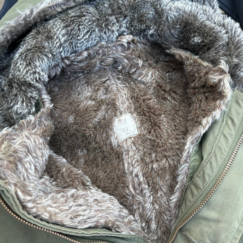 1940’s WWII M-1945 Overcoat Parka with Liner Medium