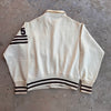 1950’s Wool Letterman Sweater Jacket Medium