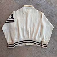 1950’s Wool Letterman Sweater Jacket Medium