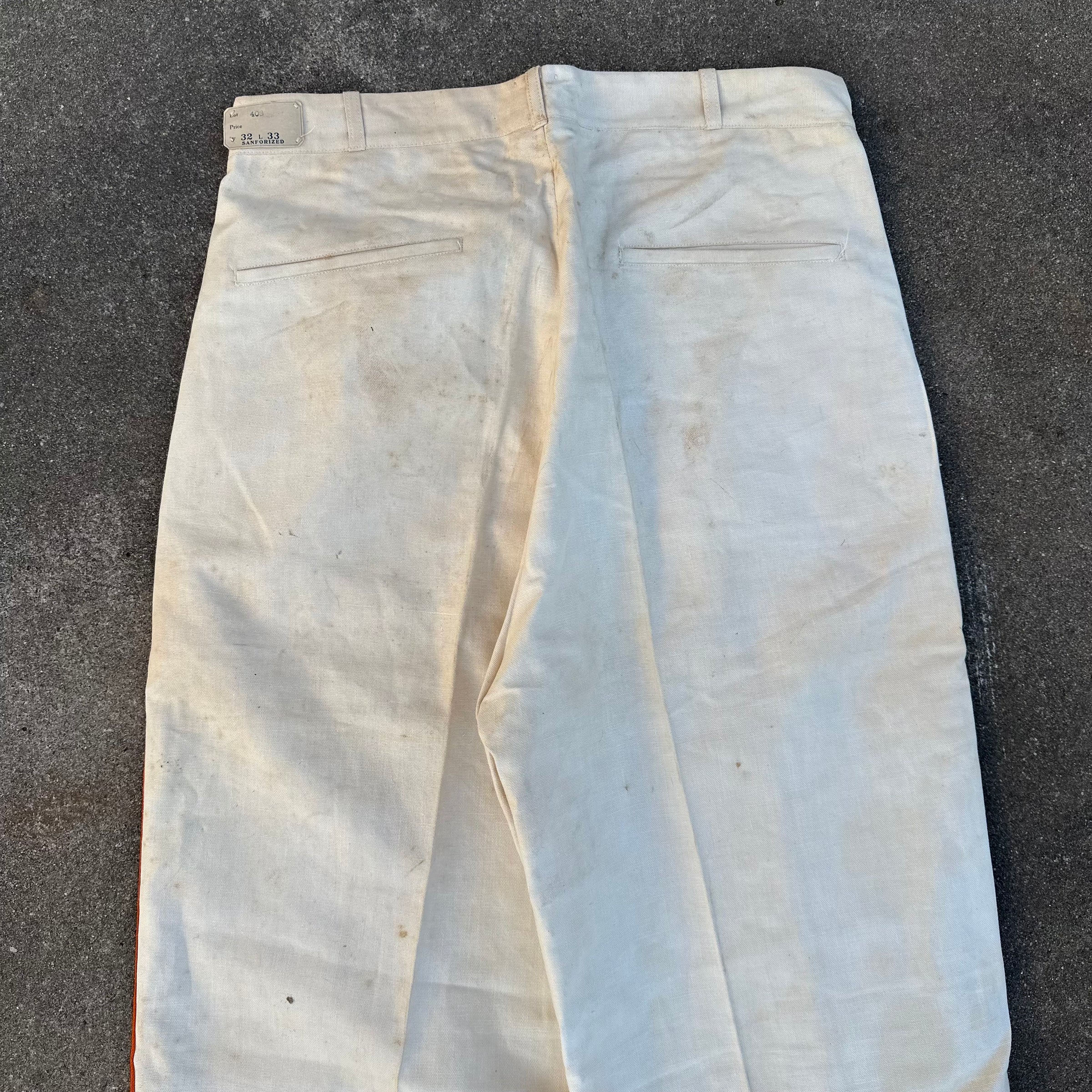 1930’s/40’s US Signal Corps Cotton Military Baseball Uniform