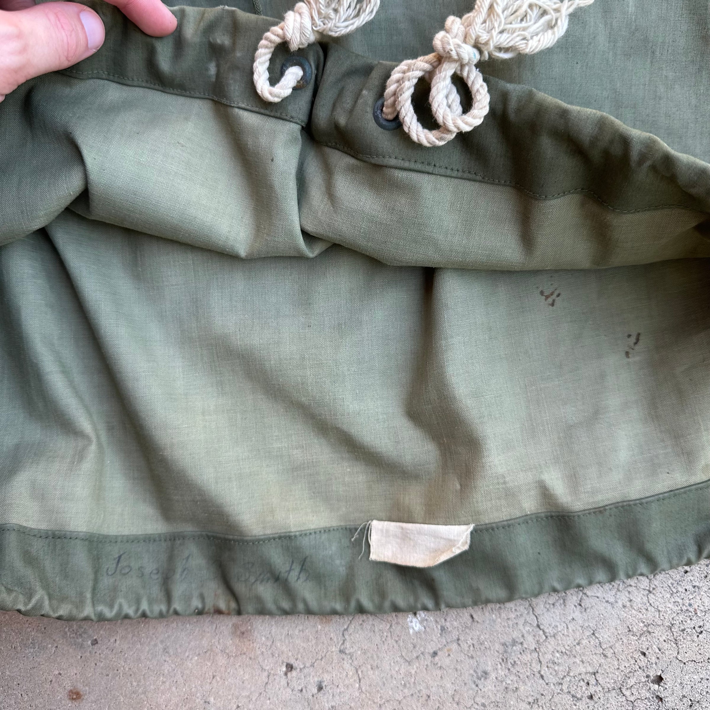 1940’s WWII USN Wet Weather Parka
