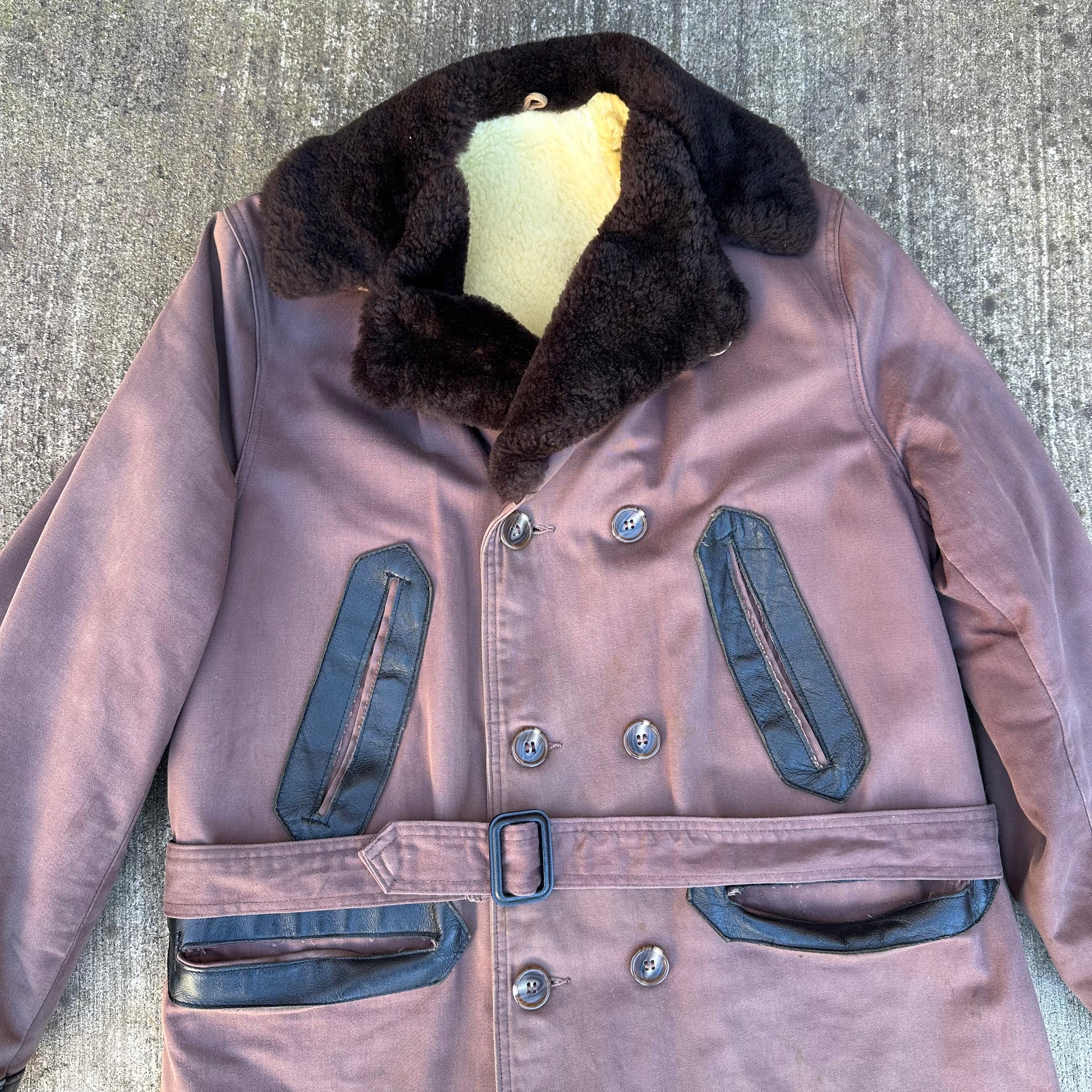 1960’s/70’s Sherpa Lined Barnstormer Coat