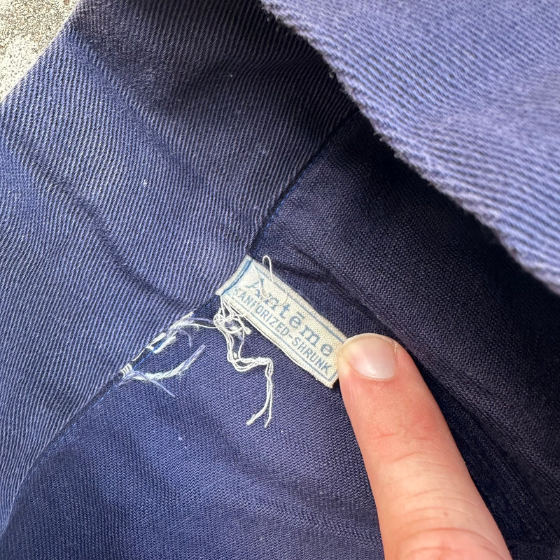 1930’s Anteme French Side Button Pants 23” Waist