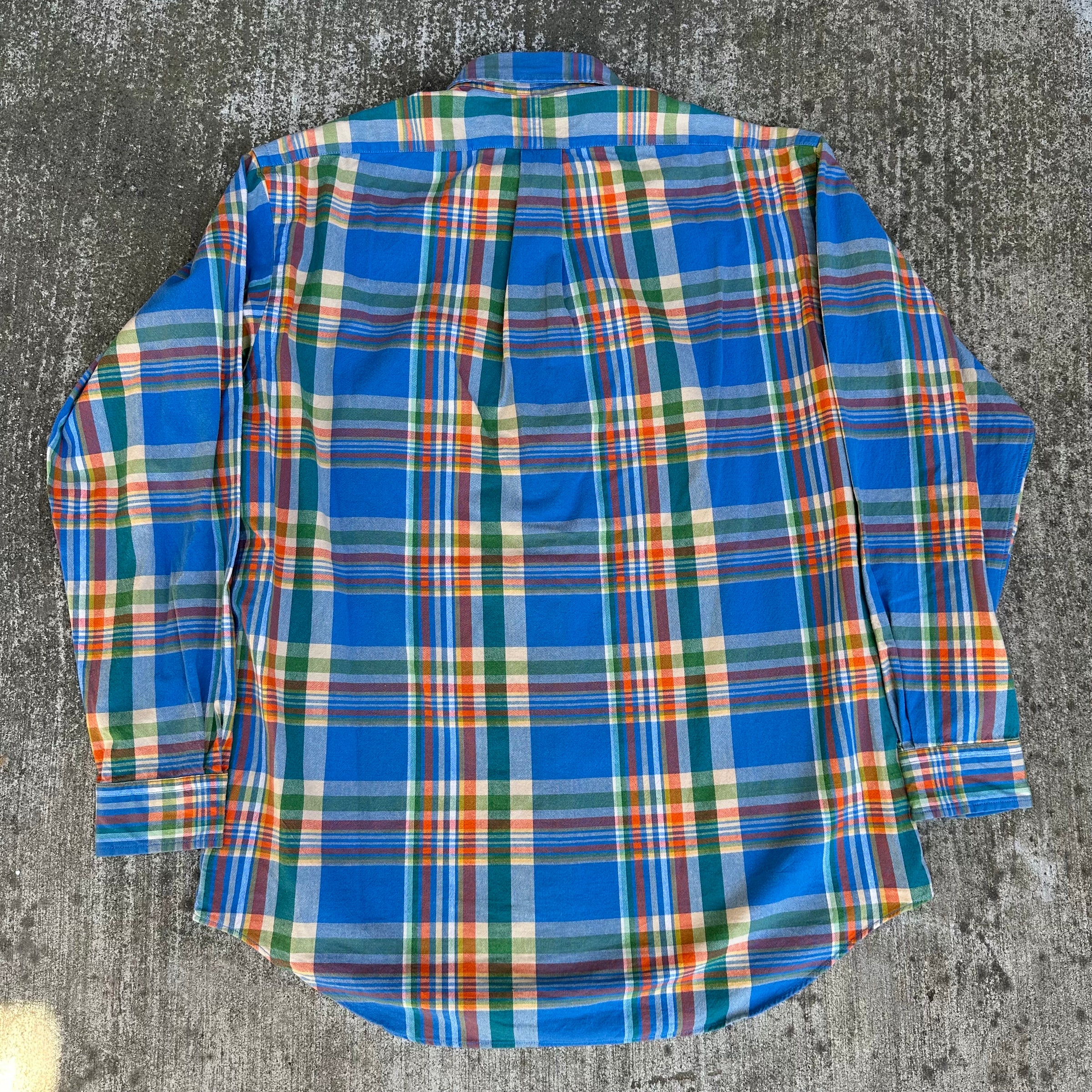 1990’s/2000’s Ralph Lauren Plaid Cotton Shirt Medium