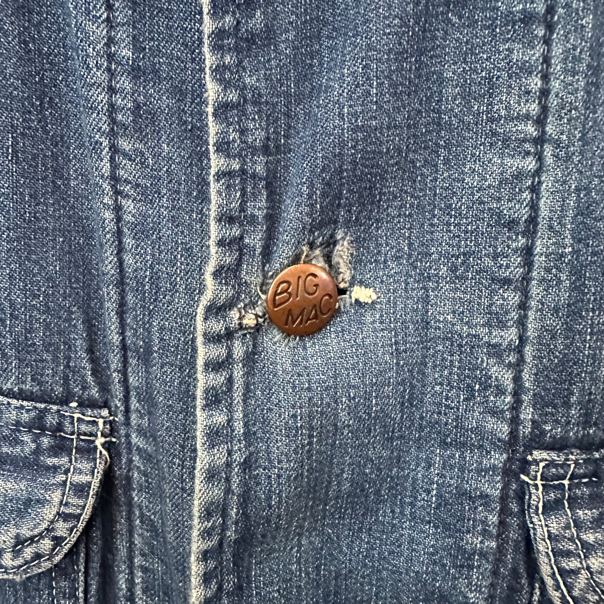 1950’s Penney’s Big Mac Blanket Lined Denim Chore Jacket