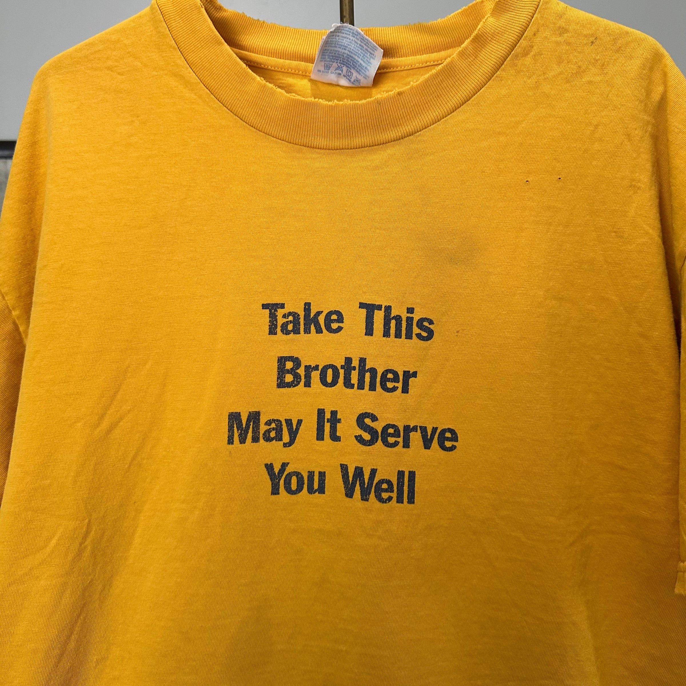 1990’s Chemical Brothers Take This Brother May It Serve You Well Band T-Shirt Large