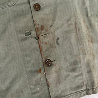 1940’s/50’s Thrashed US Army M-47 HBT Shirt Medium