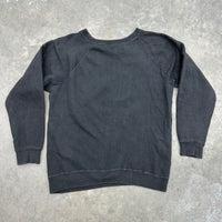 1960’s Northeast Rockets Flock Print Black Crewneck Sweatshirt Small