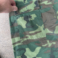 1960’s Vietnam War ARVN ERDL Ripstop Fatigue Pants 36” Waist